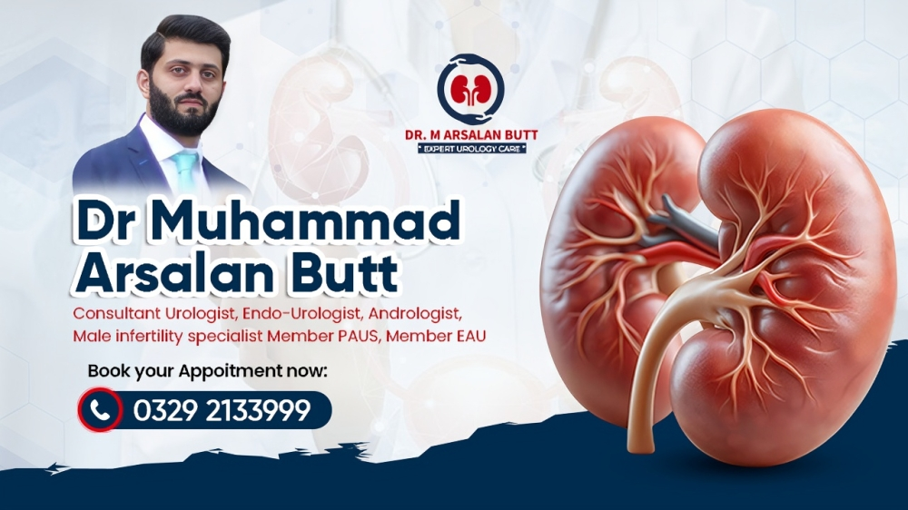 Dr Muhammad Arsalan Butt - Best Urologist in Lahore