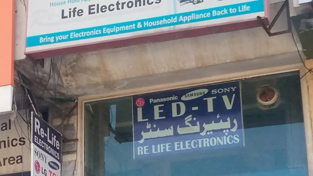 Business Directory of Pakistan 10 Relife Electronics LED LCD Tv repair