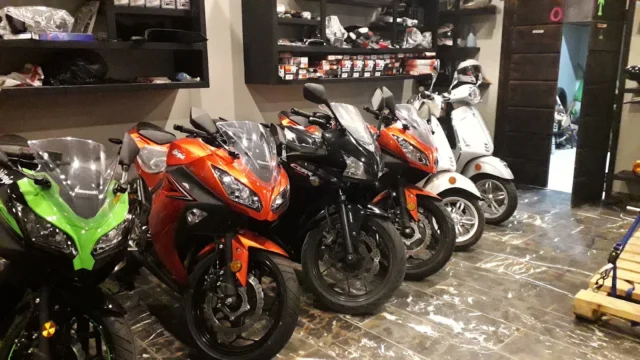 The Bike Shop, Motorcycle dealer in Karachi, Pakistan.